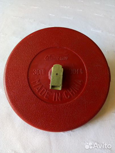 Рулетка Геодезическая GiantorAgon 30м 100 ft СССР