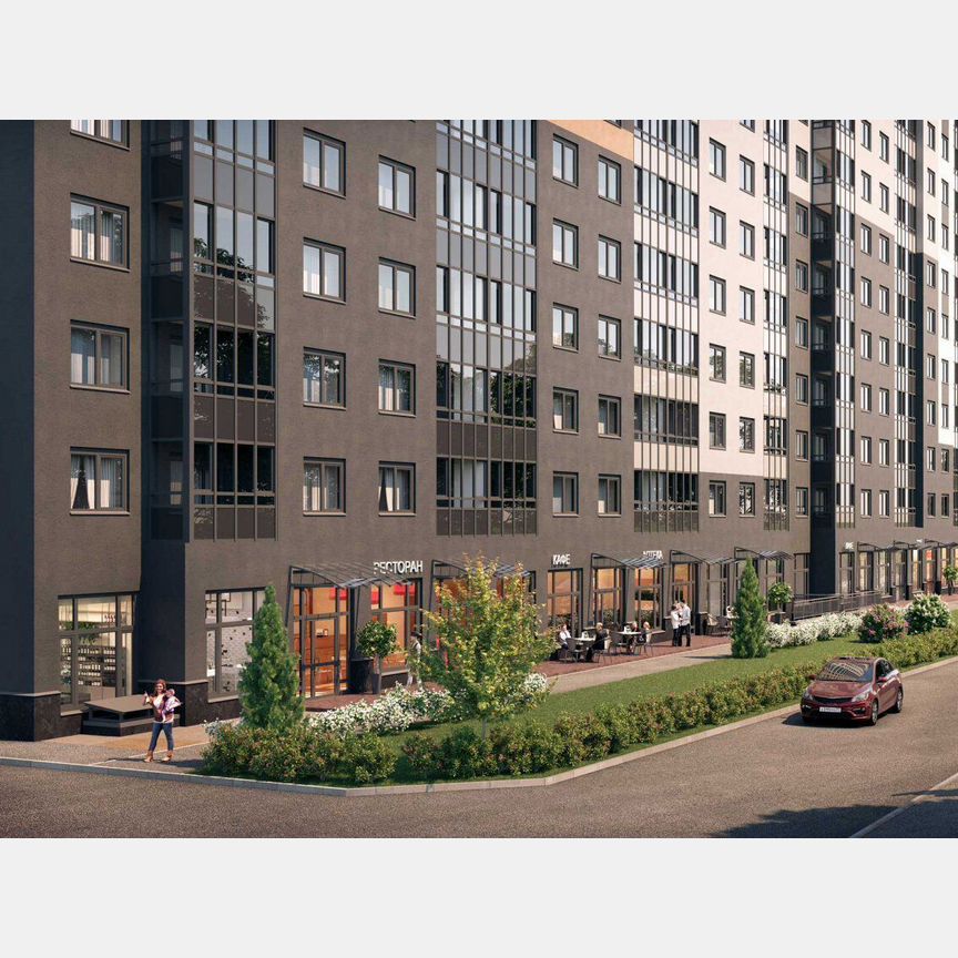 1-к. квартира, 30,6 м², 20/24 эт.