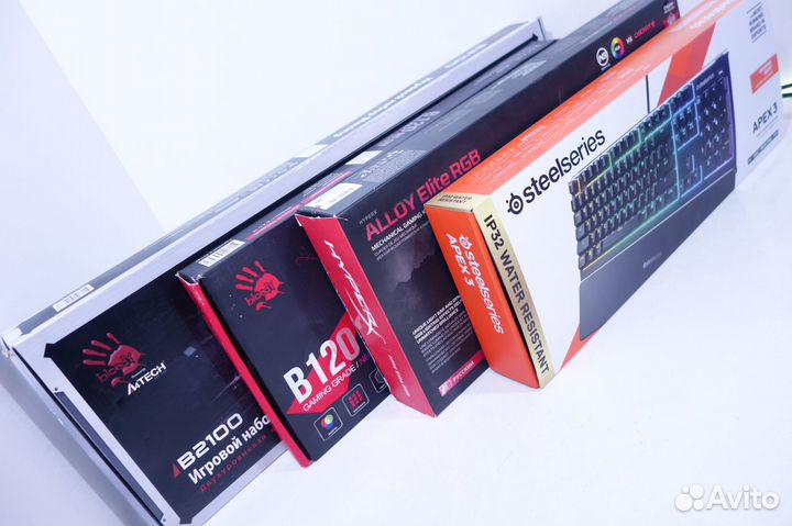 Клавиатуры / мыши / наушники игровые и офисные