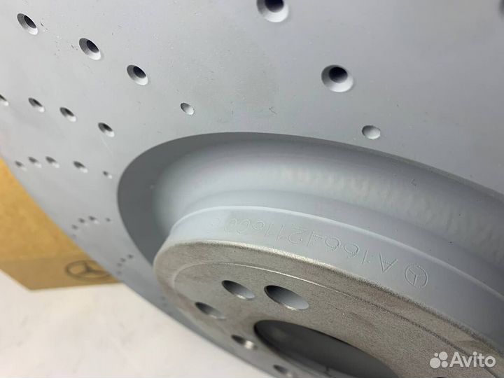 Передние тормозные диски Mercedes A1664210912