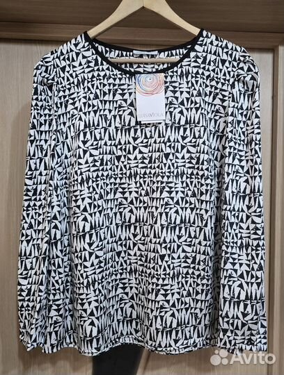 Блузка от Luisa Viola 52 атлас Италия оригинал