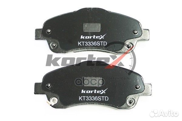 Колодки торм. передн.к-т KT3336STD kortex