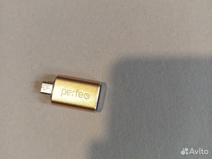 Otg переходник с micro USB на USB для флэшки
