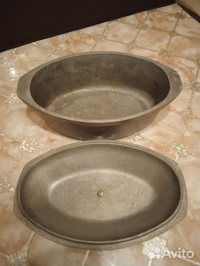 Утятница чугунная СССР