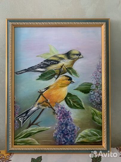 Картина маслом на холсте пейзаж