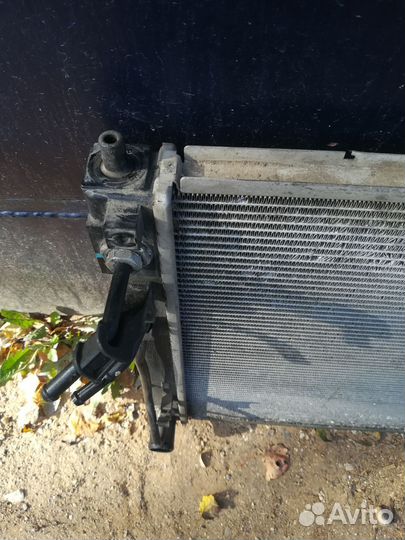 Радиатор охлаждения hyundai santa fe