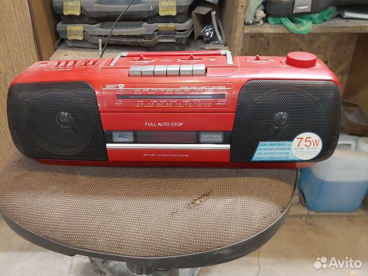 Кассетная магнитола Silver