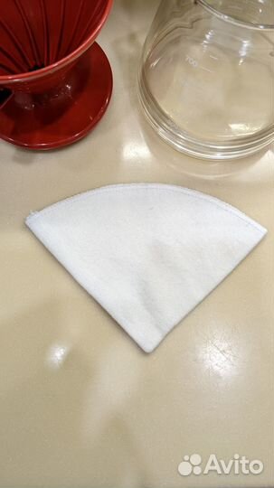 Многоразовый тканевый фильтр для воронки V60