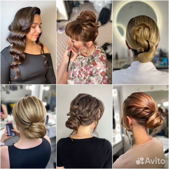 Прически / вечерний / свадебный стилист