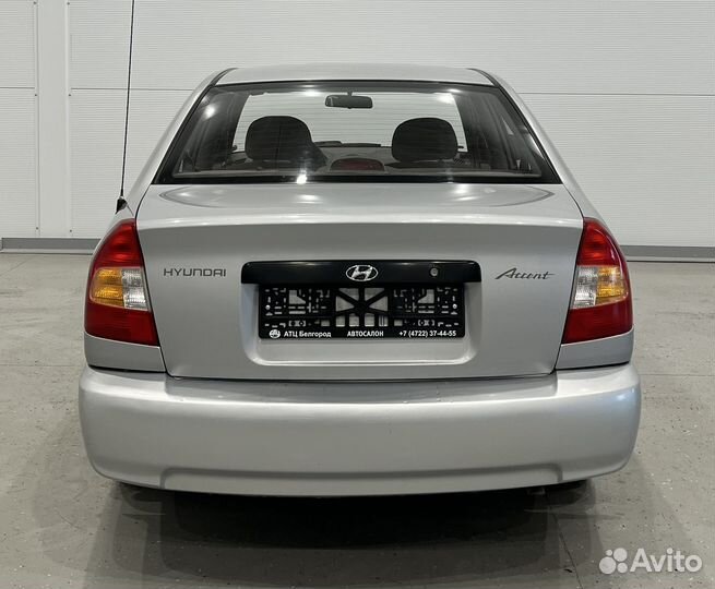 Hyundai Accent 1.5 МТ, 2004, 160 710 км