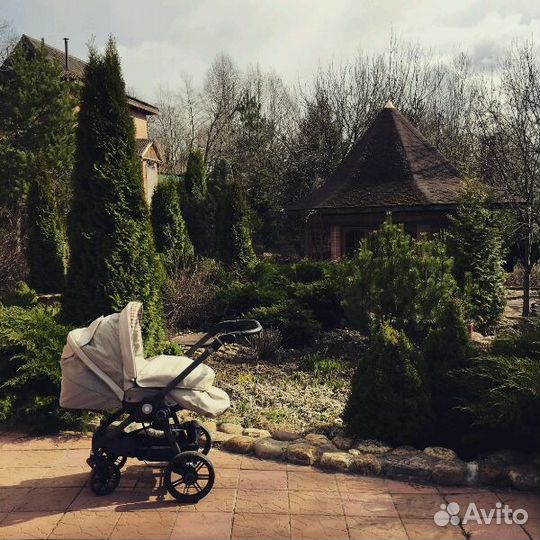 Коляска Teutonia Be You V3 - 2 в 1. Эко кожа