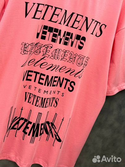 Футболка Vetements Multi Oversize