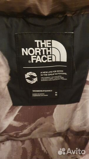 The north face пуховик с капюшоном