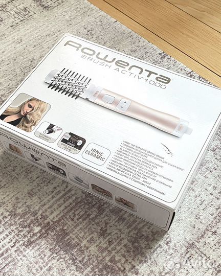 Фен щетка вращающаяся rowenta