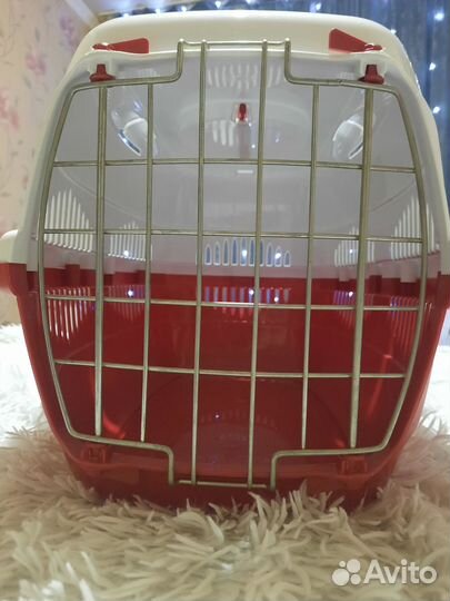 Переноска для кошек пластиковая