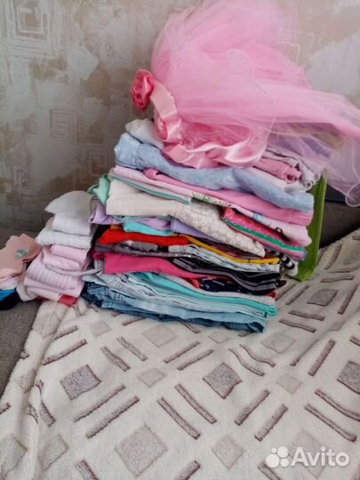 Пакет вещей на девочку 4-5 лкт