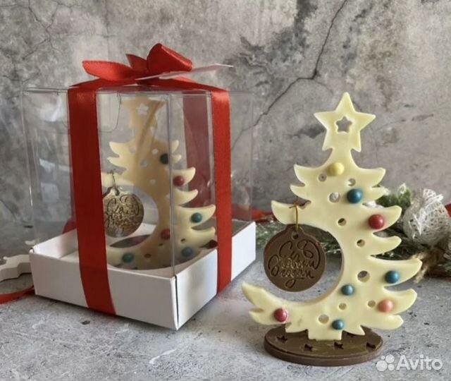 Новогодние подарки шоколад или зефир