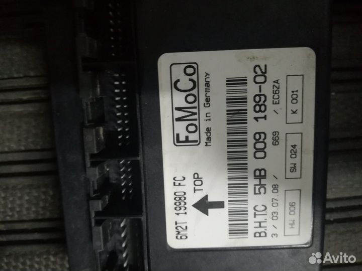 Блок управления климата Ford Galaxy II 2010