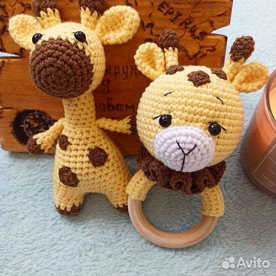 Погремушка вязаная