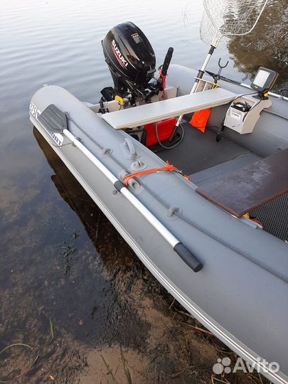 Комплект: Лодка Rib Winboat 375 с лодочный мотором