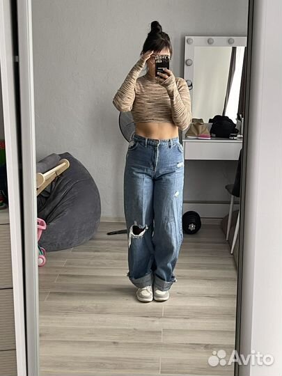 Джинсы pull and bear женские