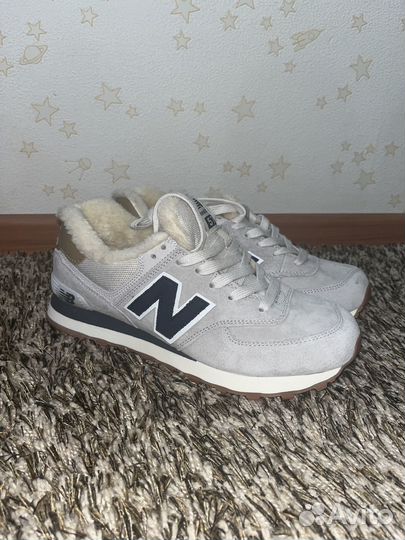 Кроссовки New balance 574 с мехом