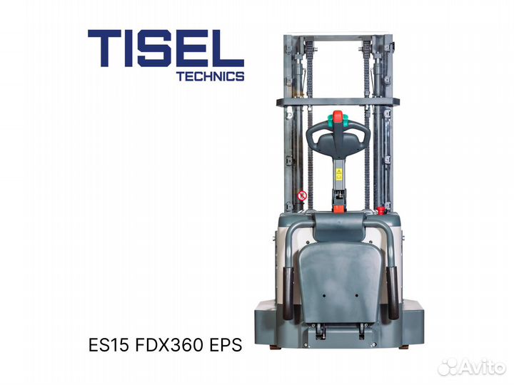 Штабелер самоходный Tisel ES15 FDX360 EPS