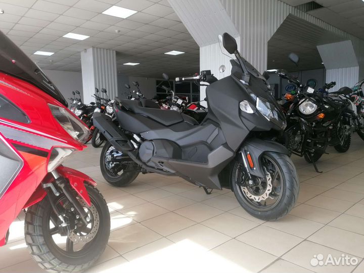 Max Sym TI 500 i максискутер черный