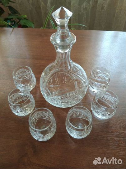 Рюмки хрустальные