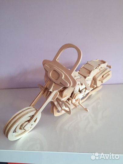 Деревянная сборная модель