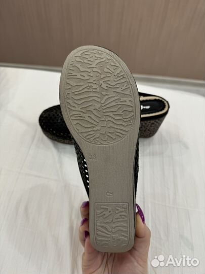 Сабо женские натуральная кожа 38 размер