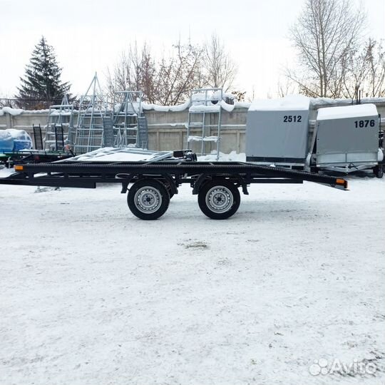 Легковой прицеп двухосный 4 м