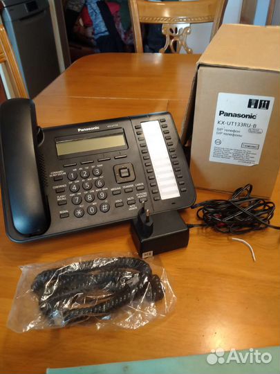 Sip телефон Panasonic -ut133ru-B
