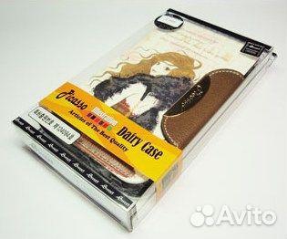 Новый кожаный чехол для samsung Galaxy Note (Корея