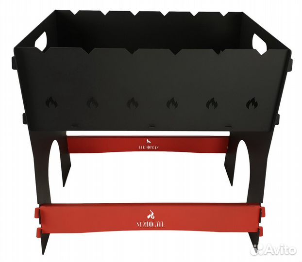 Мангал дачный, разборный. В сумке