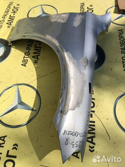 Mercedes W253 X253 GLC крыло переднее R правое