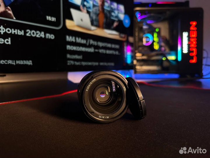 Объектив sony fe 1.8 35mm