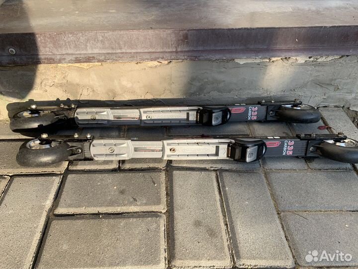 Лыжероллеры коньковые ski go 335 carbon