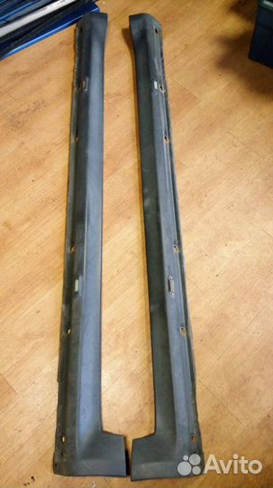 Накладка порога наружная субару трибека