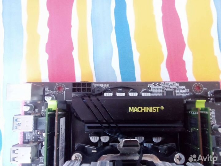 Материнская плата и intel i7 7700 + 16 gb