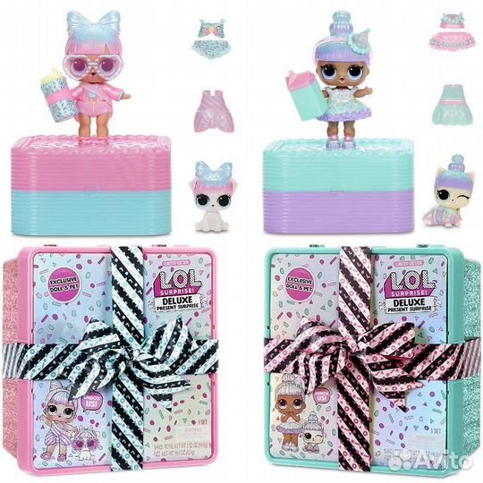 Lol Deluxe Present,Mega Gift Box Surprise Серия 2