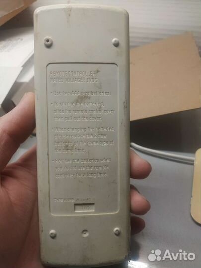 Пульт для toshiba WH-H1UE (Оригинальный)