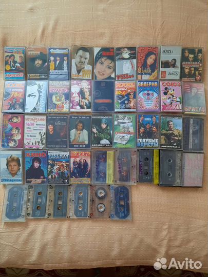 Касеты, видеокассеты и DVD диски