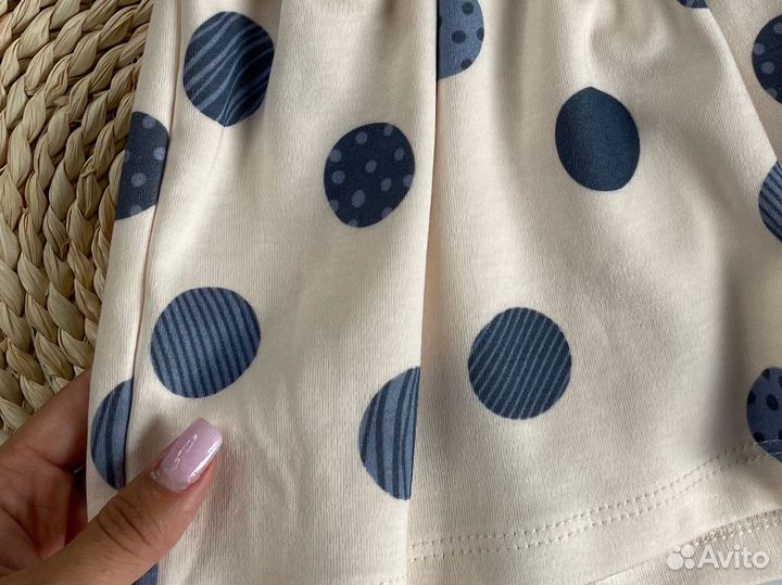 Платье в горох для девочки