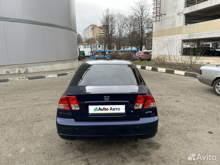 Honda Civic 1.6 AT, 2003, 184 000 км