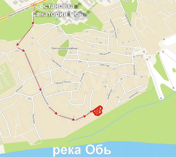 Дом 60 м² на участке 13,4 сот.