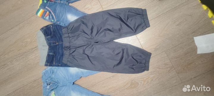 Джинсы на мальчика 86