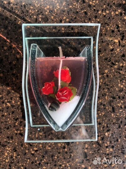 Свечи подарок сувениры из стекла фигурки