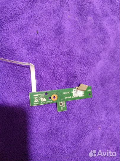 Плата кнопка включения Asus k53s +шлейф