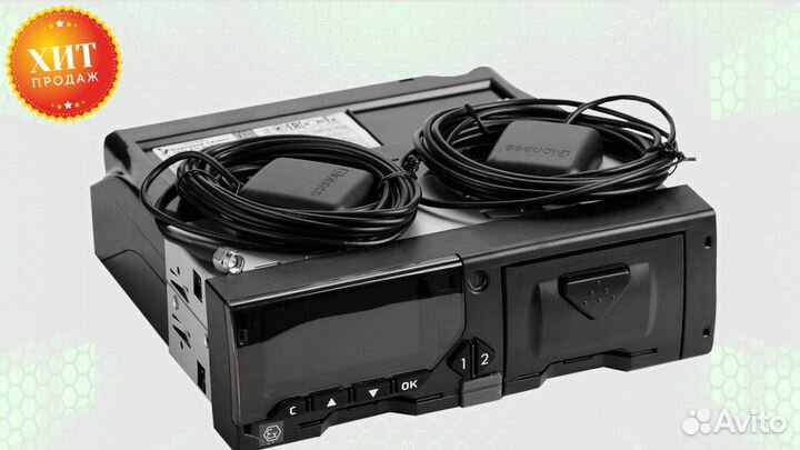 Тахограф Меркурий с блоком скзи.С установкой